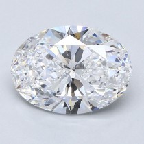 3.11 Carat E-SI1 Oval Natural Diamond