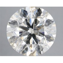 5.25 Carat I-I1 Round Natural Diamond 5.25 Carat I-I1 Round Natural Diamond