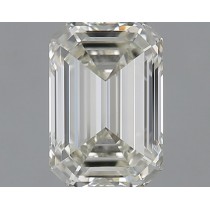 1.30 Carat J-IF Emerald Cut Natural Diamond