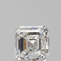 0.90 Carat H-VVS1 Asscher Cut Natural Diamond 0.90 Carat H-VVS1 Asscher Cut Natural Diamond