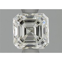 0.62 Carat J-VS1 Asscher Cut Natural Diamond