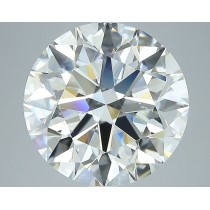 4.61 Carat I-SI1 Round Natural Diamond