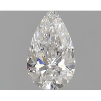 0.33 Carat E-SI2 Pear Shaped Natural Diamond