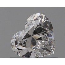 0.69 Carat D-VS1 Heart Shaped Natural Diamond Certified By GIA 0.69 Carat D-VS1 Heart Shaped Natural Diamond Certified By GIA