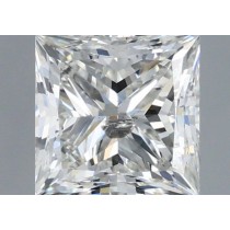 1.52 Carat G-I1 Princess Cut Natural Diamond Certified By IGI