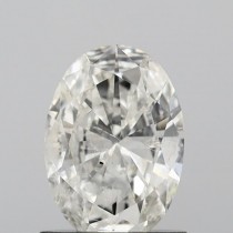 0.90 Carat H-I1 Oval Natural Diamond