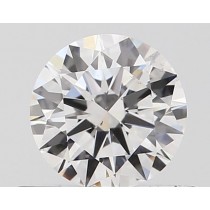 0.46 Carat D-SI1 Round Natural Diamond