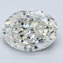 3.62 Carat J-VS2 Oval Natural Diamond 3.62 Carat J-VS2 Oval Natural Diamond
