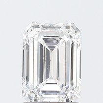 Lab Created 1.67 Carat E-VS1 Emerald Cut Diamond Certified By IGI Lab Created 1.67 Carat E-VS1 Emerald Cut Diamond Certified By IGI