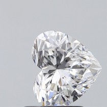 1.03 Carat D-SI1 Heart Shaped Natural Diamond Certified By GIA 1.03 Carat D-SI1 Heart Shaped Natural Diamond Certified By GIA