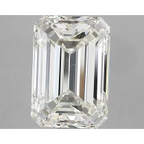 5.03 Carat J-IF Emerald Cut Natural Diamond