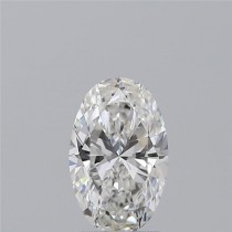 1.51 Carat F-VVS1 Oval Natural Diamond Certified By GIA