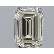 2.81 Carat K-SI1 Emerald Cut Natural Diamond