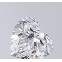 0.70 Carat I-SI2 Heart Shaped Natural Diamond