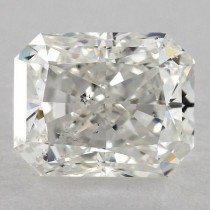 0.84 Carat I-SI2 Radiant Cut Natural Diamond