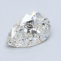 1.70 Carat H-SI2 Pear Shaped Natural Diamond