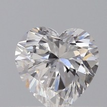 0.39 Carat D-SI2 Heart Shaped Natural Diamond 0.39 Carat D-SI2 Heart Shaped Natural Diamond