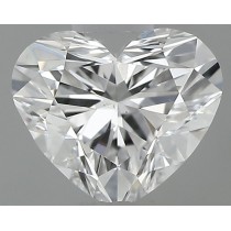 0.38 Carat D-SI1 Heart Shaped Natural Diamond Certified By GIA
