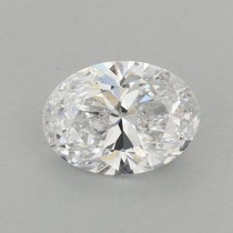 Lab Created 0.58 Carat D-VS1 Oval Diamond Lab Created 0.58 Carat D-VS1 Oval Diamond