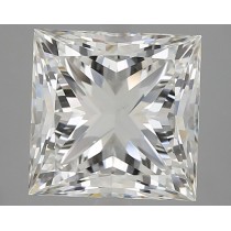 5.06 Carat I-VS2 Princess Cut Natural Diamond