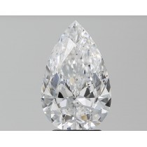 3.00 Carat D-SI1 Pear Shaped Natural Diamond 3.00 Carat D-SI1 Pear Shaped Natural Diamond