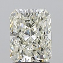 1.73 Carat K-SI1 Radiant Cut Natural Diamond