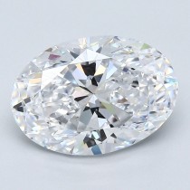 3.01 Carat D-VS1 Oval Natural Diamond 3.01 Carat D-VS1 Oval Natural Diamond