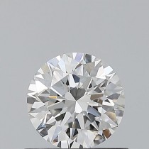 0.60 Carat G-VS2 Round Natural Diamond Certified By GIA