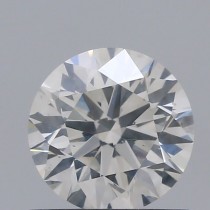 0.65 Carat I-I1 Round Natural Diamond