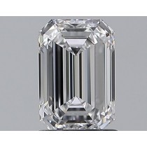 1.40 Carat D-VS1 Emerald Cut Natural Diamond