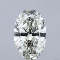 3.50 Carat I-SI2 Oval Natural Diamond 3.50 Carat I-SI2 Oval Natural Diamond