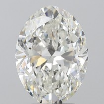 3.01 Carat H-SI1 Oval Natural Diamond 3.01 Carat H-SI1 Oval Natural Diamond