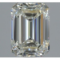 1.40 Carat K-VVS2 Emerald Cut Natural Diamond