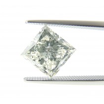 3.02 Carat G-SI1 Princess Cut Natural Diamond