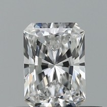 0.40 Carat D-VVS1 Radiant Cut Natural Diamond Certified By GIA 0.40 Carat D-VVS1 Radiant Cut Natural Diamond Certified By GIA