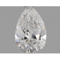 Lab Created 0.60 Carat D-VS1 Pear Shaped Diamond