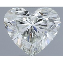 0.50 Carat H-VVS1 Heart Shaped Natural Diamond 0.50 Carat H-VVS1 Heart Shaped Natural Diamond