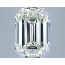 8.03 Carat K-VS1 Emerald Cut Natural Diamond