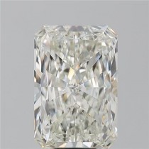 8.05 Carat K-SI2 Radiant Cut Natural Diamond