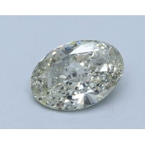 3.01 Carat K-SI2 Oval Natural Diamond 3.01 Carat K-SI2 Oval Natural Diamond