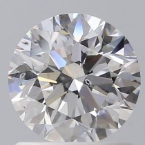0.95 Carat D-SI2 Round Natural Diamond 0.95 Carat D-SI2 Round Natural Diamond