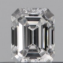 0.14 Carat D-SI1 Emerald Cut Natural Diamond 0.14 Carat D-SI1 Emerald Cut Natural Diamond