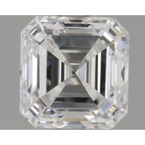 1.21 Carat E-VS1 Asscher Cut Natural Diamond