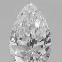 0.10 Carat D-VS2 Pear Shaped Natural Diamond 0.10 Carat D-VS2 Pear Shaped Natural Diamond