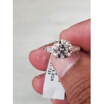 3.40 Carat F-VS1 Round Natural Diamond 3.40 Carat F-VS1 Round Natural Diamond