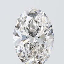 Lab Created 1.63 Carat G-VS1 Oval Diamond Lab Created 1.63 Carat G-VS1 Oval Diamond