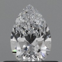Lab Created 0.36 Carat D-VS1 Pear Shaped Diamond Lab Created 0.36 Carat D-VS1 Pear Shaped Diamond