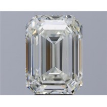 6.01 Carat I-VS2 Emerald Cut Natural Diamond