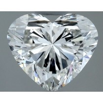 0.81 Carat G-SI1 Heart Shaped Natural Diamond