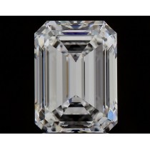 2.01 Carat F-VVS2 Emerald Cut Natural Diamond
